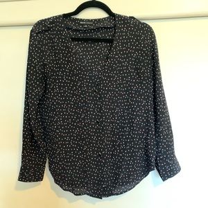Madewell x Sezane Silk Blouse Size small